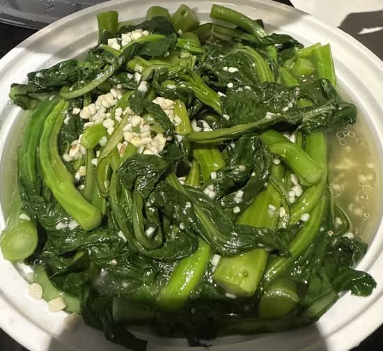 235. Sauteed Choy Sum with Minced Garlic 蒜蓉炒菜心
